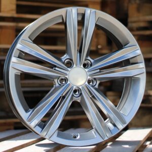 R17x7  5X100  ET  46  57.1  B5619  Hyper Black (HB)  For VW  (R)