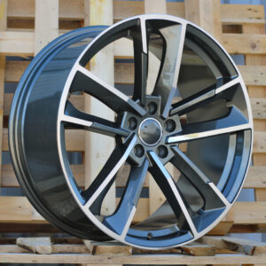 R20x9  5X112  ET  30  66.5  XFE81  (A5395)  Grey Polished (MG)  For AUD  (P)