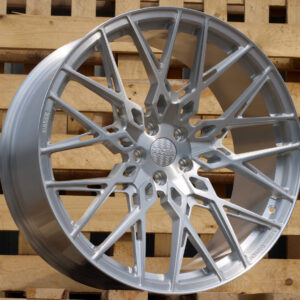 R21x10.5 5X112 ET 30 66.6 HXF03 Brush Silver (BS) For HAXER (K3) (FORGED (NEW Model))