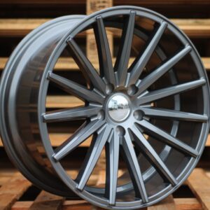 R18x8  5X112  ET  40  66.5  I1129  (IN1129/FR999)  Gun Metal (GM)  For RACIN  (P2)  (Style Vossen)