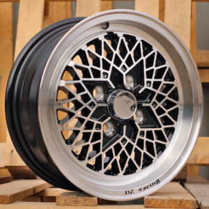 R13x5.5  4X100  ET  30  67.1  L1352  Black Polished (MB)  For RACIN  (R)