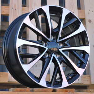 R17x7.5  5X114.3  ET  40  60.1  H3320F  Black Polished (MB)  For LEX  (M)  (HYBRID FORGED)