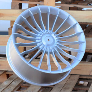 R20x8.5  10X112/120  ET  33  72.6  BK273  Silver Shining (SS)  For BMW  (K4)  (ALPINA Style Rear+Front)