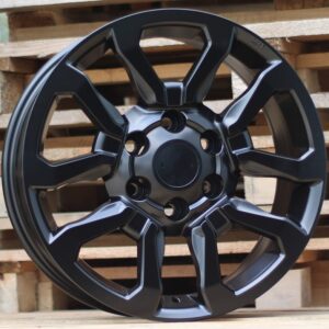 R18x7.5  6X139.7  ET  25  106  B1623  Black Half Matt (BLHM)  For TOYOT  (Z2)  (4x4)
