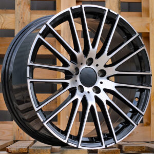 R19x8.5 5X112 ET 35.5 66.6 I0341 Black Polished (MB) For MER (Z6)