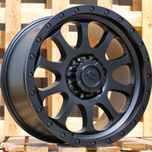 R18x9  6X139.7  ET  30  108.1  A1852  Black Half Matt (BLHM)  For 4X4  (K3)