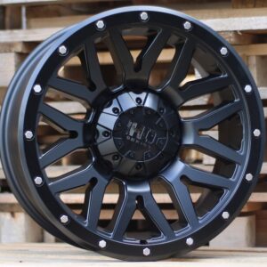 R18x9  6X114.3  ET  0  66.1  B5369  Black Matt (BM)  For 4X4