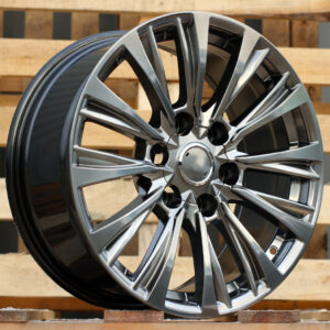 R18x8  6X139.7  ET  25  106.1  B1778  Hyper Black (HB)  For TOYOT  (K3)