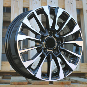 R16x6.5  5X110  ET  40  65.1  B1370  Black Polished (MB)  For FIAT  (Z7)