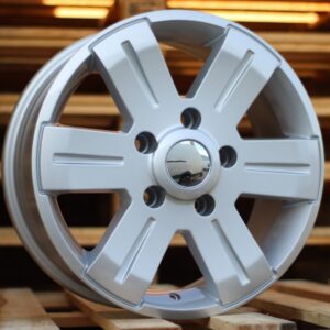 R16x7 6X125 ET 55 74.1 BK562 Silver (SI) For RACIN (R) (IVECO Daily (max 1400kg))