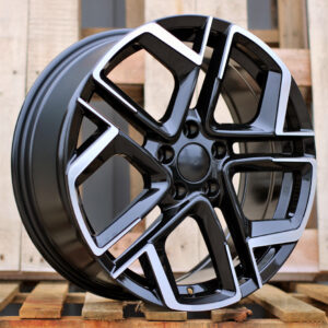R20x8.5  5X112  ET  38  57.1  Y1243  (IN5667)  Black Polished (MB)  For VW  (K8)  (NEW Model)