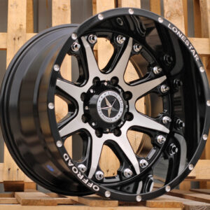 R20x12  8X165.1  ET  M44  125.2  L1526  Black Polished (MB)  For 4X4  (K3)  (Milling)