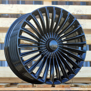 R19x8.5  5X112  ET  40  66.6  FBX202  Gloss Black (GB)  For MER  (K3)  (HYBRID FORGED)