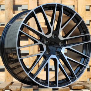 R21x9.5  5X130  ET  69  71.6  I0375  Black Polished (MB)  For PORCH  (K7)  (Rear+Front)