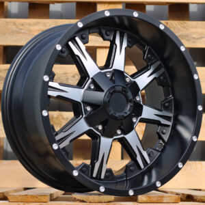 R17x9  6X139.7  ET  0  106.1  B1818  Black Matt (BM)  For 4X4  (K3)