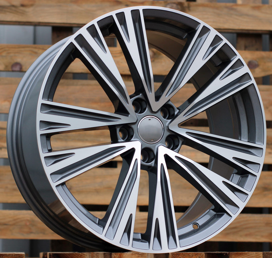 R19x8.5 5X112 ET 40 66.5 B1424 Grey Polished (MG) For AUD (P2+Z4) ())