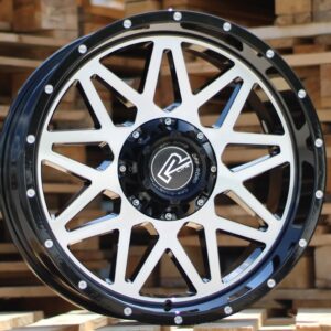 R20x9  10X120/127  ET  0  78.1  AT969  Black Polished (MB)  For 4X4  (P)
