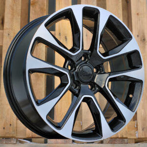 R20x8  5X127  ET  50  71.5  B5536  Black Polished (MB)  For JEEP  (K4+Z4)