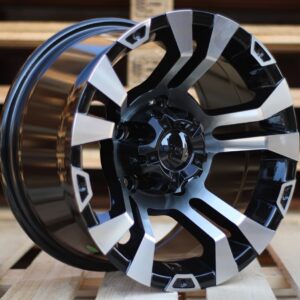 R15x8  6X139.7  ET  M10  110.1  BK859  Black Polished (MB)  For 4X4  (R)