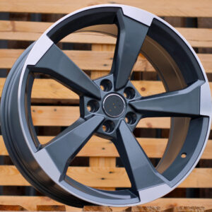 R19x8.5  5X112  ET  32  66.5  XE351  (BY1491)  Grey Polished (MG)  For AUD  (Z1)