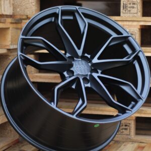 R21x10 5X112 ET 46 66.6 HX021 (3S104B) Black Half Matt (BLHM) For HAXER (K4+P) (HYBRID FORGED)