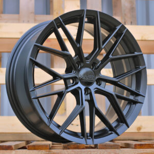 R20x8.5  5X114.3  ET  40  73.1  HX035  (B5902)  Black Half Matt (BLHM)  For HAXER  (Z7)