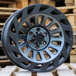 R17x9 6X120 ET 20 66.9 H1006 Black Matt (BM) For 4X4 (P1)