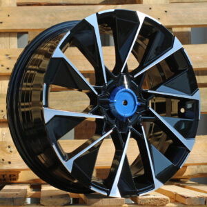 R16x6.5 4X100 ET 37 60.1 I2102 (HF2102) Black Polished (MB) For RENAU (Z5+Z7) (HYBRID FORGED)