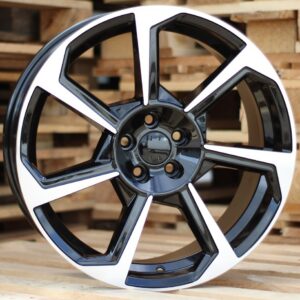 R17x7.5  5X100  ET  39  57.1  A7052  Black Polished (MB)  For AUD  (P)
