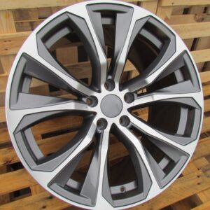 R19x9  5X120  ET  48  74.1  B1266  Grey Polished (MG)  For BMW  (K3)  (X5)