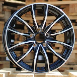 R16x6.5  5X100  ET  35  67.1  F1430  Black Polished (MB)  For RACIN  (K7)