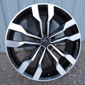R18x8  5X112  ET  41  57.1  B5333  Black Polished+Powder Coating (MBPC)  For VW  (P)