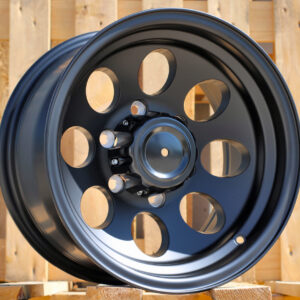 R15x8  6X139.7  ET  M27  110.1  LU050  Black Polished Matt (MBM)  For 4X4  (K3)