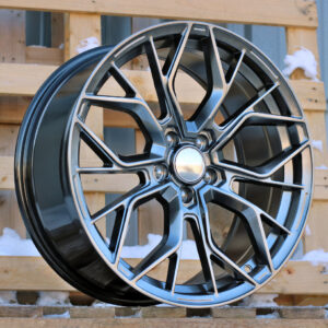 R18x8  5X105  ET  35  56.6  F8260  Hyper Black (HB)  For RACIN  (Z6)