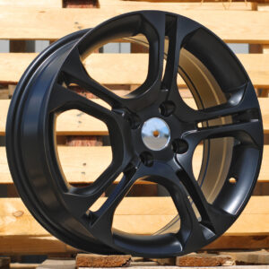 R16x6.5 4X100 ET 44 60.1 BK875 Black Half Matt (BLHM) For RENAU (D2)