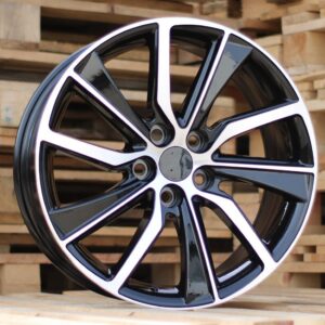 R18x8  5X114.3  ET  40  60.1  B5039  Black Polished (MB)  For LEX  (K2)