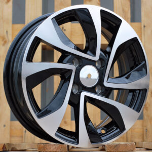 R14x5  4X100  ET  36  54.1  L1677  Black Polished (MB)  For HYUND  (K3)