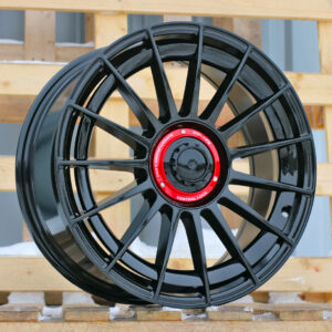 R19x8.5 5X112 ET 40 66.5 FBX298 Black (BL) For RACIN (Z7) (HYBRID FORGED Style OZ)