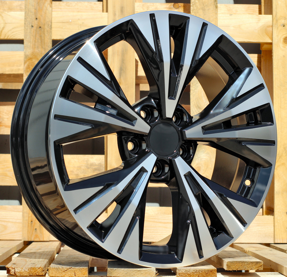 R18x7.5 5X114.3 ET 40 66.1 B1699 Black Polished (MB) For NISS (Z1)