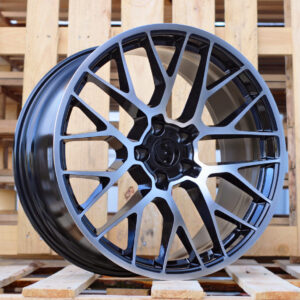 R20x10  5X112  ET  19  66.5  BK998  (SLY005)  Black Polished (MB)  For PORCH  (P2)  (Rear+Front)