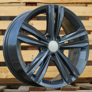 R17x7 5X112 ET 45 57.1 B5619 Gun Metal (GM) For VW (P+R)