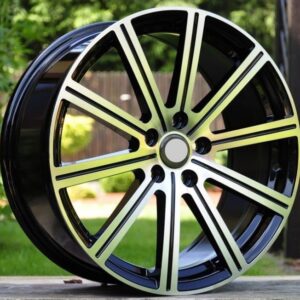 R18x8  5X108  ET  49  67.1  V513  (FE040/V513)  Black Polished (MB)  For VOLVO  (P2)