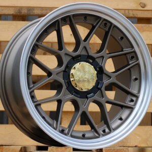 R18x8  10X120/112  ET  30  72.6  HX025  (HX025)  Bronze+Polished Lip (YYPL)  For HAXER  (Z2)  (Front)