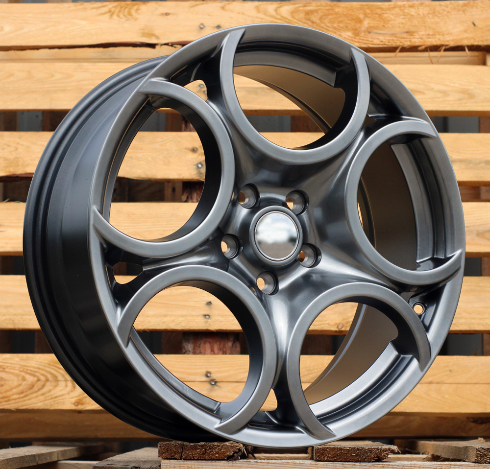 R18x7.5 5X110 ET 41 65.1 L1432 Hyper Black (HB) For ALFA (R)