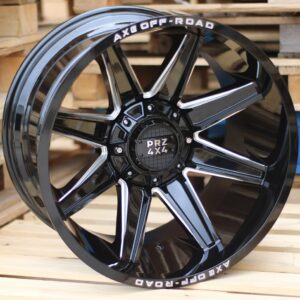 R20x9.5  6X139.7  ET  15  106.1  B1551  Black Matt (BM)  For 4X4  (K3)  (Black Matt+Milling)