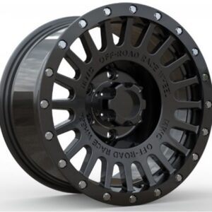 R16x8  6X139.7  ET  0  110.1  Q1293  Black Polished Matt (MBM)  For 4X4  (P)