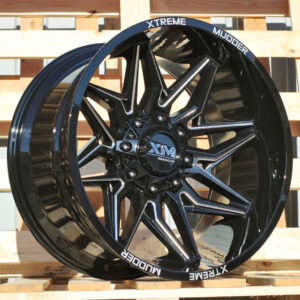 R22x12  12X135/139  ET  M44  108.1  B1543  Black (BL)  For 4X4  (K3)  (Milling)
