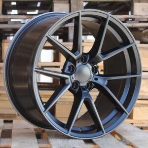 R19x9.5  5X120  ET  40  72.6  B1416  Black Half Matt (BLHM)  For BMW  (K4)  (Rear+Front)