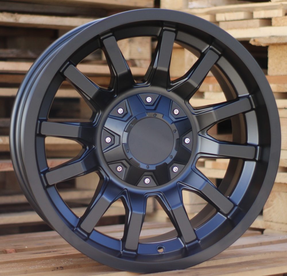 R18x9 6X114.3 ET 0 66.1 B1427 Black Half Matt (BLHM) For 4X4 (P) ((AKC 85 Eur))