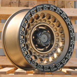 R17x9  6X139.7  ET  0  110.1  JT220  Bronze+Polished Lip (YYPL)  For 4X4  (K3)